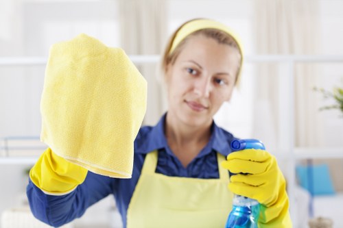 After builders cleaning in W5 for a renovated home interior