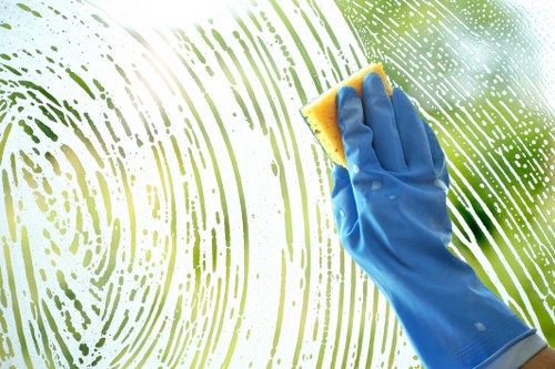 Professional house cleaning service in a W5 home interior