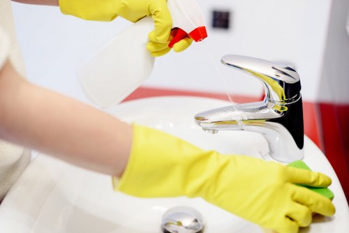 Careful stain cleaning for carpets in a West London property