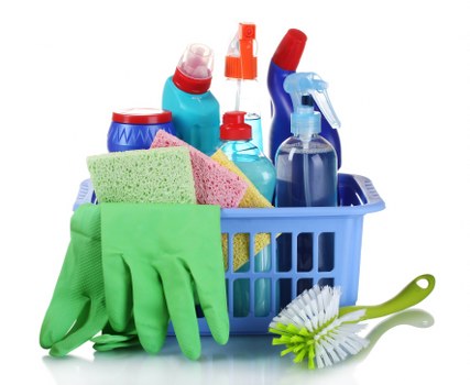Cleaner preparing a short-let flat for new guests in W5